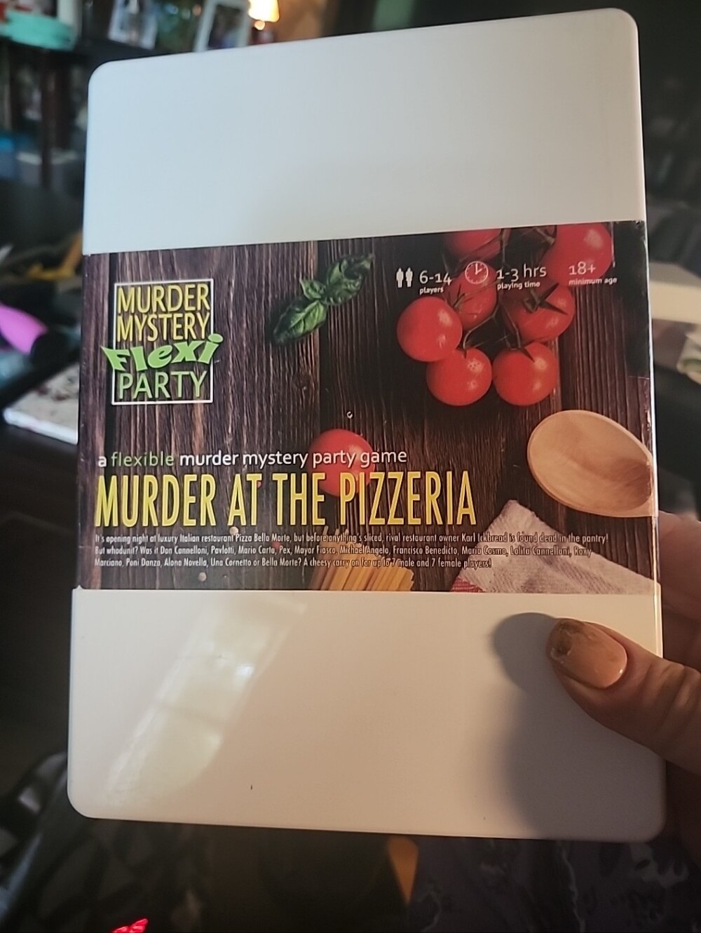 - Murder at the Pizzeria (White)